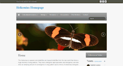 Desktop Screenshot of heliconius.org